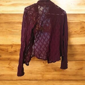 Only Hearts Deep Wine Lace Blouse
